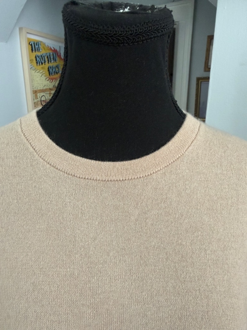 Brunello Cucinelli Beige Crewneck Sweater - Picture 3 of 8